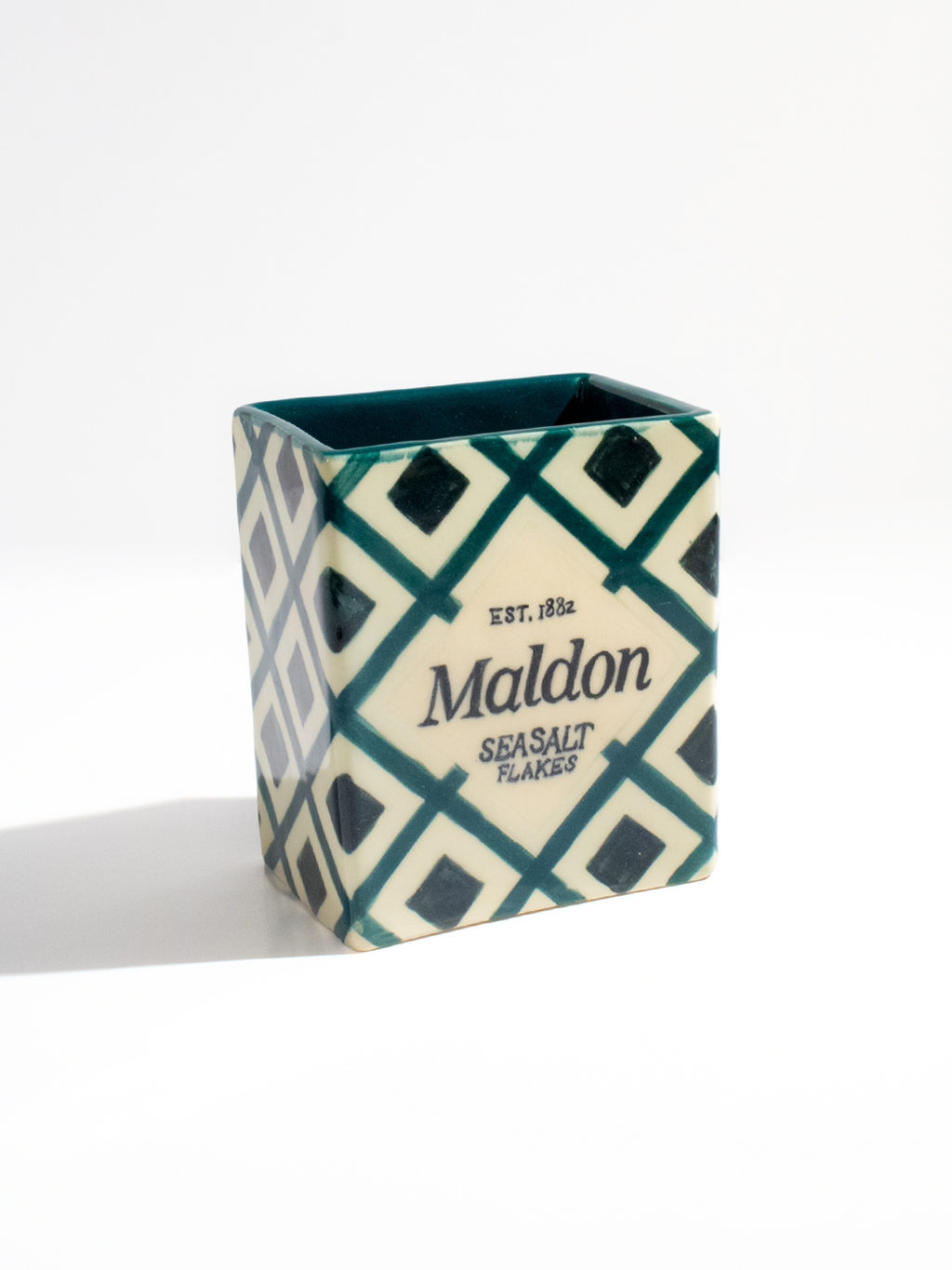 A Maldon *Inspired* Counter-Top Salt Cellar with Lid