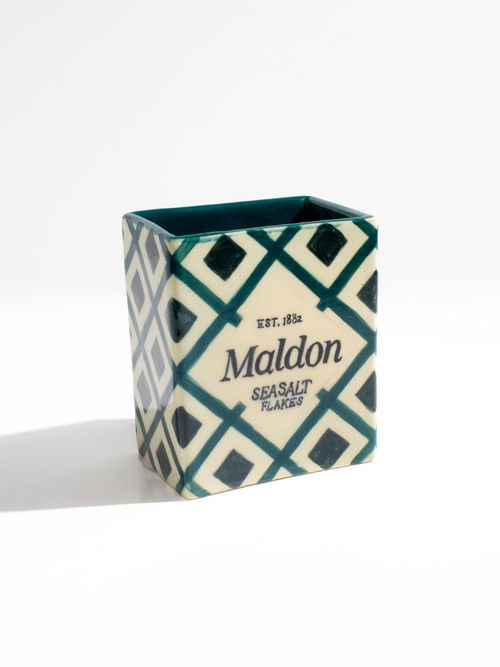 A Maldon *Inspired* Counter-Top Salt Cellar with Lid