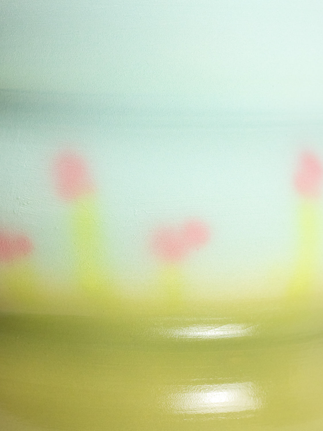 "It's A Whole Look" Vase & Scalloped Saucer